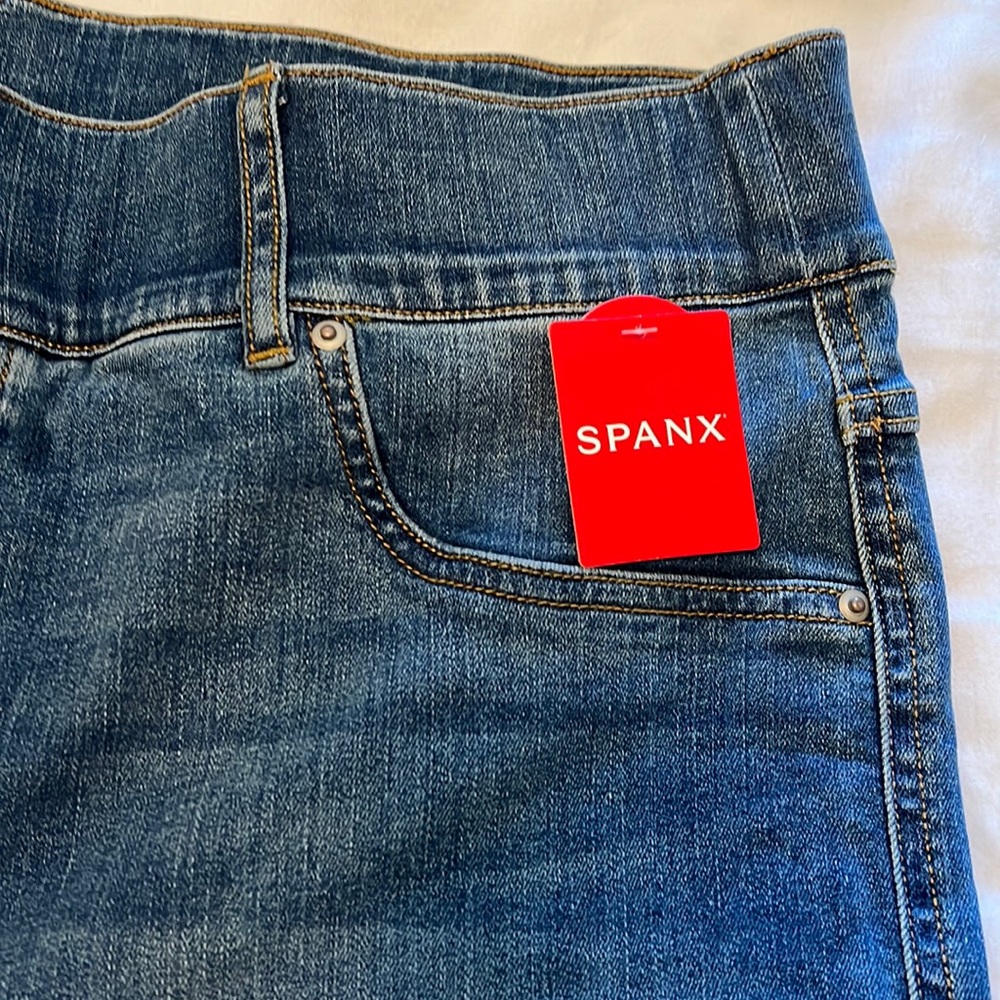 Brand new Spanx straight leg with tags